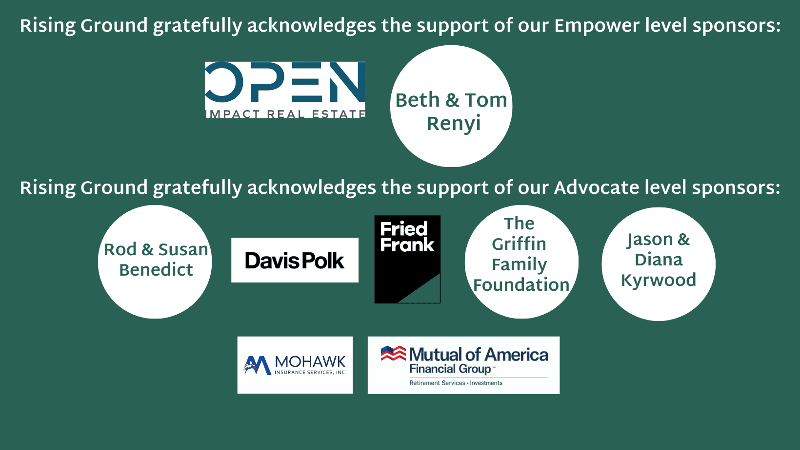 Gala sponsors email rev